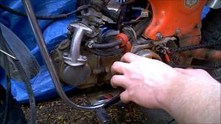 Honda Trail 70  50 Points and Condensor replace and Timing ct70 [upl. by Kehoe42]