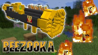 Beezooka  Custom Weapon Minecraft 115 Datapack [upl. by Tessi]