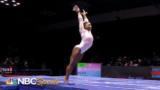 Simone Biles lands Yurchenko double pike vault at US Classic  NBC Sports [upl. by Wesla]