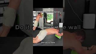 Best exercises for scapular health and shoulder blade winging shorts shoulder [upl. by Joeann]