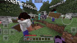 Únete a nuestros realms Minecraft pocket edition 12051 link en la descripción [upl. by Jehius]