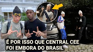 Rapper CENTRAL CEE Decepcionase em BRAZIL e Vai Embora Entenda Tudo [upl. by Bobker]