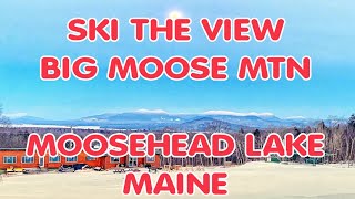 Big Moose Mountain Maine US Ski Cam [upl. by Narrad417]