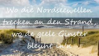 quotWo die Nordseewellenquot mein MundharmonikaLied als Bild uTextvideo [upl. by Aizek]