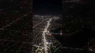 Night flight out of Winnipeg cockpit cockpitview [upl. by Maltz]