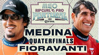 Gabriel Medina vs Leonardo Fioravanti  MEO Rip Curl Pro Portugal 2024  Quarterfinals [upl. by Alil]