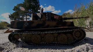 Taigen 116 full metal Tiger Tank [upl. by Wolfort]