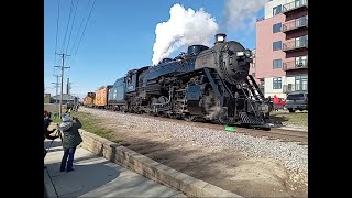 SOO 1003 with Santa Train 2023 and the Ferry Move to Fairwater WI with Switching at Horicon [upl. by Regor]