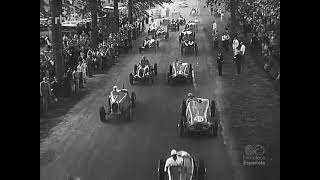 Grand Prix automobile des Frontières Chimay 1947 [upl. by Eicaj]