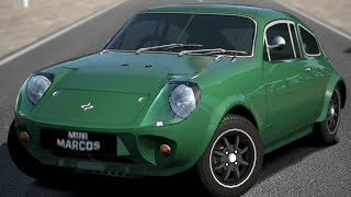 Epic Tuned Mini Marcos Overtakes Mclaren F1  Gran Turismo 5 [upl. by Iatnahs]