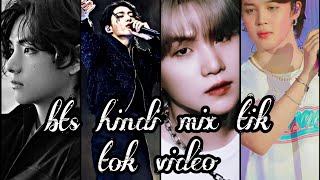 bts hindi mix tik tok 🔥🔥🥵🥵  hindi english songs mix  insta reels  btsarmy tiktok hindimix [upl. by Ahseuqal]