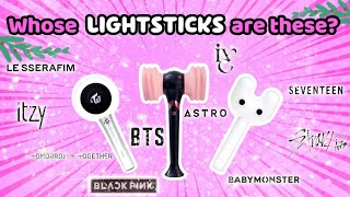 GUESS which KPOP GROUP this LIGHTSTICK is 30 rounds [upl. by Daryn]