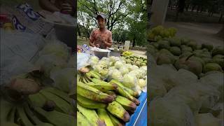 Green Banana Recipe  Masala Mix Pyara Makha shorts asmr recipe [upl. by Annil]