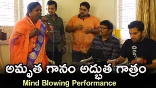 Village Singer Baby Mind Blowing Performance Infront Of Music Director Koti amp Team [upl. by Nomrac]