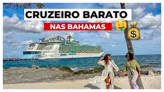 CRUZEIRO BARATO nas Bahamas  dicas comida e preço da Royal Caribbean [upl. by Relluf127]