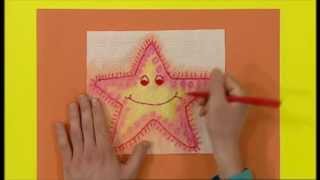 Mister Maker  Starfish Picture  Frame It [upl. by Ylurt371]