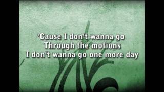 Matthew West  The Motions with Lyrics [upl. by Britta]