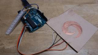 Conductive Fabric Capacitive Sensor Wheel paper demo [upl. by Yvel]