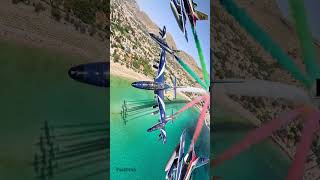 Aeronautica Militare  Lo spettacolo delle Frecce Tricolori nei cieli della Sicilia [upl. by Nolubez]