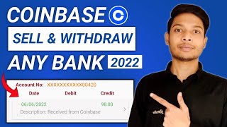 Coinbase Withdraw To Bank Account  How To Withdraw Money From Coinbase Wallet [upl. by Neelahs]