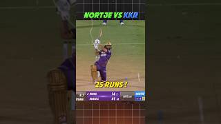 Anrich Nortje bowling in the 20th over was very Poor shorts cricket [upl. by Olnek989]