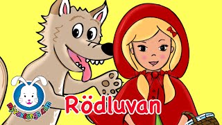 Rödluvan  Sagor för barn  Red Riding Hood in Swedish [upl. by Hgielac119]