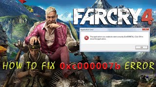 Farcry 4 0xc000007b error fixed how to fix 0xc000007b error in farcry 4100 working best method [upl. by Evadne344]