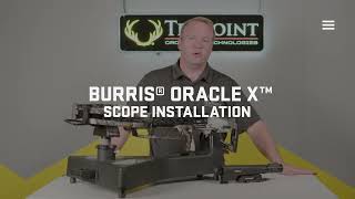 Mounting the Burris Oracle X Rangefinding Crossbow Scope on a TenPoint Crossbow  TenPoint Crossbows [upl. by Fedirko777]