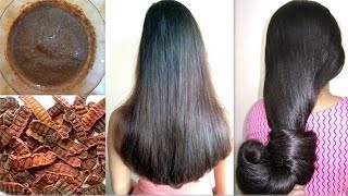 Homemade Shikakai Hair Oil For Super Fast Hair Growth  Get Soft Smooth Shiny Black Hair [upl. by Eeralih164]