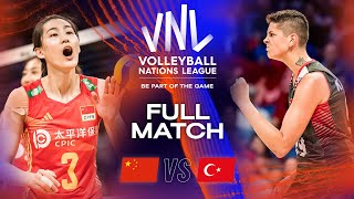 🇨🇳 CHN vs 🇹🇷 TUR  Gold Medal Match  Womens VNL 2023  Full Match [upl. by Irrej]