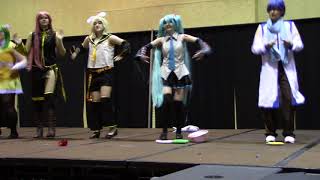 Ievan Polkka at Geekkon 2018 Live Vocaloid Concert [upl. by Ainaj]