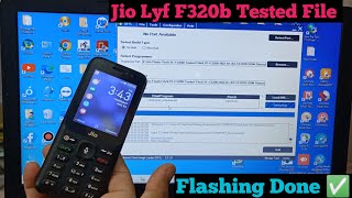 Jio Lyf f320b tested file Flashing Done ✅ [upl. by Cheshire948]