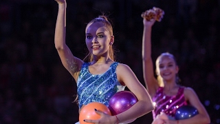 Dina and Arina Averina 2017 GALA  GRAND PRIX · MOSCOW  AverinaTwins [upl. by Attennod]