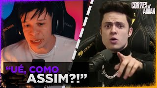 ELE FALOU DE MIM EM UM PODCAST TRETA ENALDINHO E ARUAN  Cortes do Aruan [upl. by Bren204]