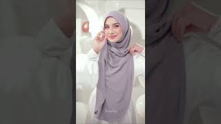 SHAWL Tutorial  Cara Pakai Shawl Labuh Trend Terkini [upl. by Roley113]