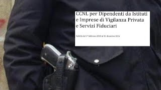 CCNL Vigilanza Privata Art 73  Fondamentale  Sindacato Cobas Guardie Giurate [upl. by Brew]