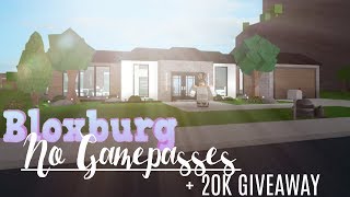 Bloxburg No Gamepasses House 31K [upl. by Annoik]