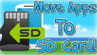 How to move appsgames from your phone to SD card for Android 2017 [upl. by Aleka210]