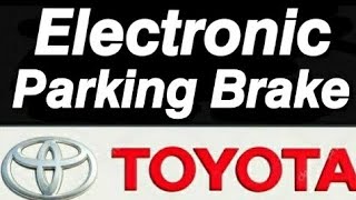 How to Reset the Electronic Parking Brake FAST amp EASY on Toyota [upl. by Rafaela467]