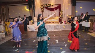 SURPRICE PUNJABI DANCE PERFORMANCE  NAVI amp SARGUN  ENGAGEMENT  BORNTOBHANGRA [upl. by Syla]