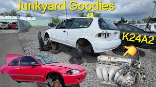 junkyard shopping Oregon u pull it [upl. by Anirehs66]