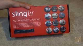 Sling Media SlingTV Slingbox 500 Unboxing [upl. by Aihsemat605]