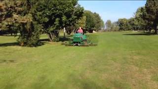 RANSOMES MOTOR 350D  Quintupla da fairway usata  Prova in campo [upl. by Blynn776]