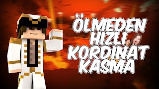 Nether İleri Kordinatlara Nasıl Gidilir   Survival Titanyum [upl. by Yttiy473]