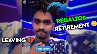 Regaltos Retirement 😥😳  Leaving YouTube 💔  Mamba reply [upl. by Eves]