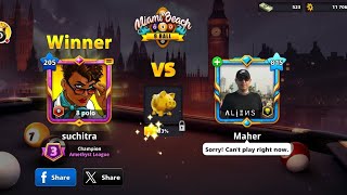 8 Ball Pool Live Gameplay 🔥 8ballpool [upl. by Rosabel]