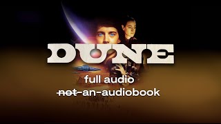 AUDIO Full film audiobook • DUNE 1984 dir by David Lynch [upl. by Iliak]