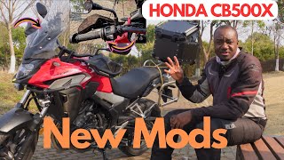 Best Honda CB500X Modifications  My CB Is New Again [upl. by Eryn]