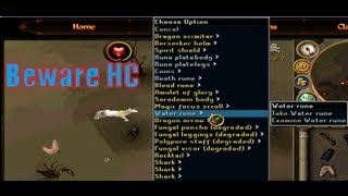 Beware HC RangeMage Hybriding  99 Range  Rigour  Swift Gloves  PolyPore  HD [upl. by Nahgeem]