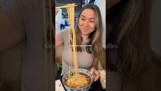 Best Hand Pulled Noodles in NYC foodie nyc food [upl. by Ordnasil]